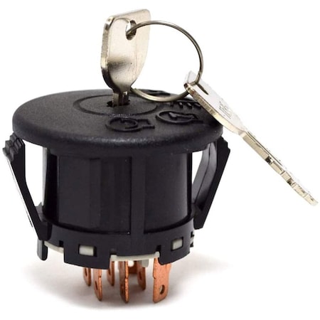 Aic Replacement Parts One New Ignition Switch W/ Keys Fits John Deere 102 105 115 125 135 145 155C 97462-IgnitionSwitch&KeyKit-RAP